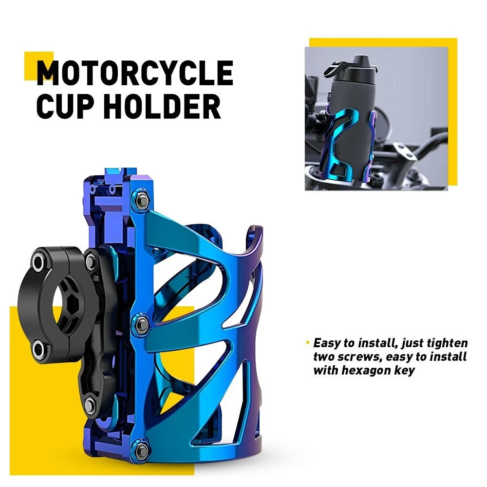 Adjustable Handlebar Cup Holder for ATV Bike EXV