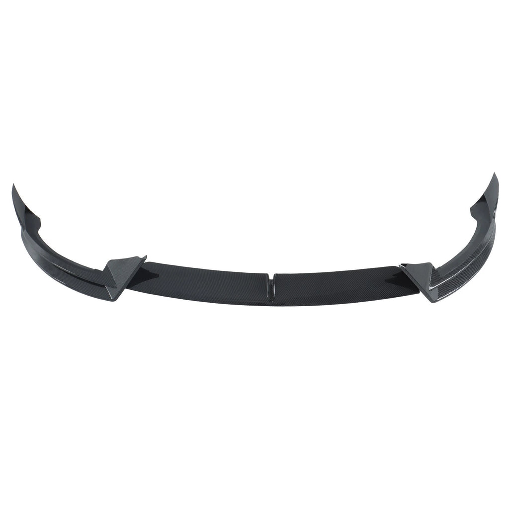 Carbon Style Front Bumper Lip Spoiler for Tesla Model Y (2020–2024)
