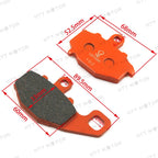Carbon Ceramic Brake Pads for Kawasaki Ninja 650R ZX1100E (2006–2011) - FA192
