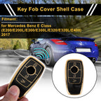 TPU Car Key Case for Mercedes Benz E Class (3 Buttons)