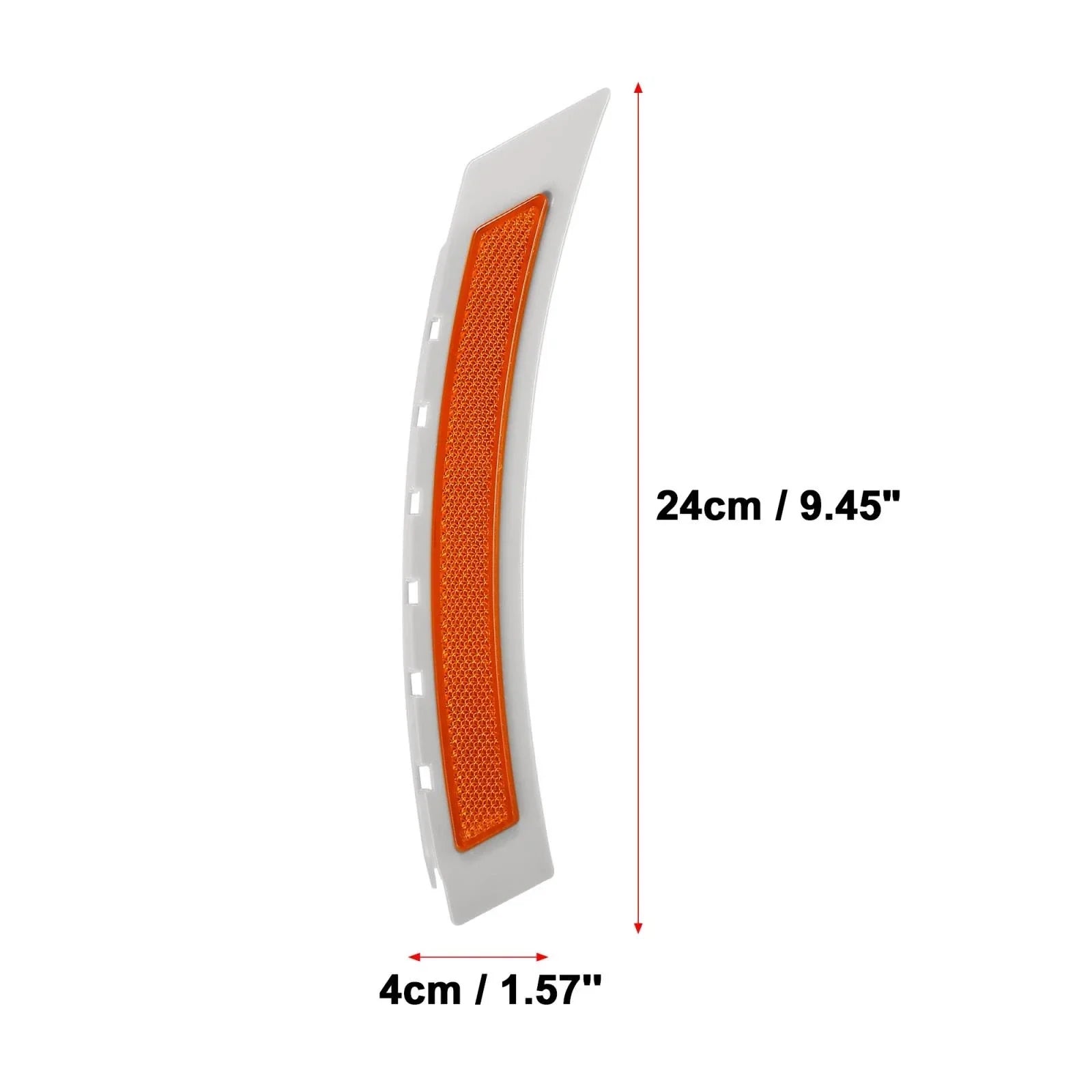 Front Bumper Reflector for BMW 5 Series Yellow