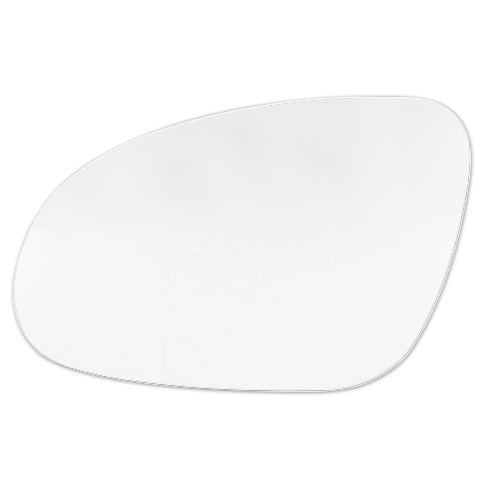 Left Side Rearview Mirror Glass w/ Adhesive for VW Jetta Passat EOS GTI (2006–2012)