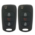 2X Keyless Entry Remote Control Key Fob for Kia Sportage (2012–2013)