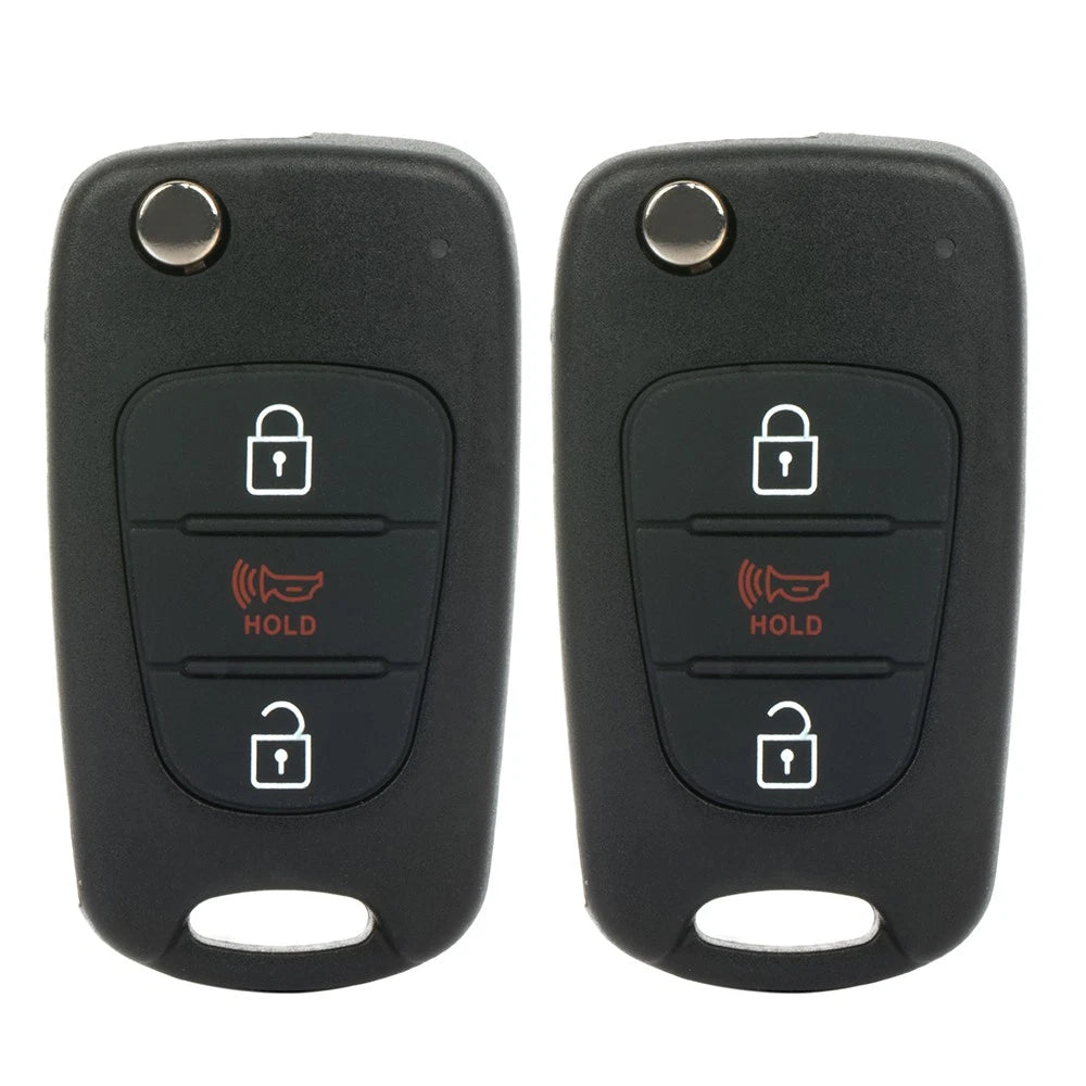 2X Keyless Entry Remote Control Key Fob for Kia Sportage (2012–2013)