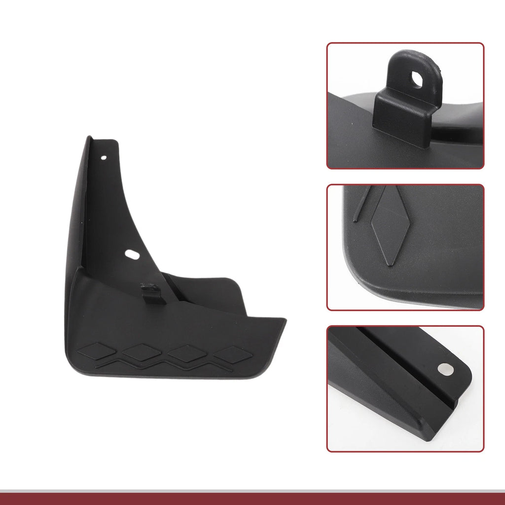 Set of 2 Mud Flaps Splash Guards for Volkswagen Tiguan L (2022–2023)