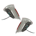 Set of 2 Chrome Rear Tail Lights for Toyota Camry (2005–2006)