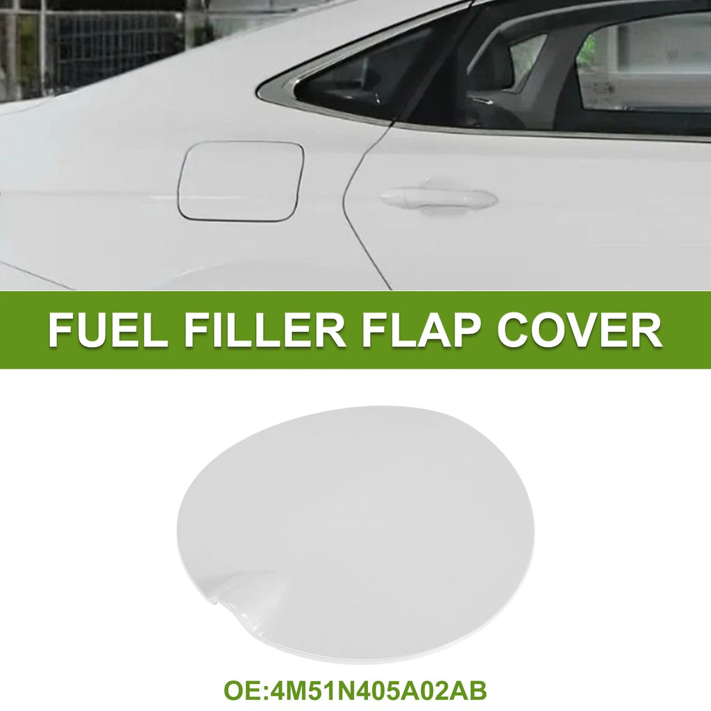 Fuel Tank Door Cap for Ford Focus (2007–2011) - Fuel Filler Flap Cover White