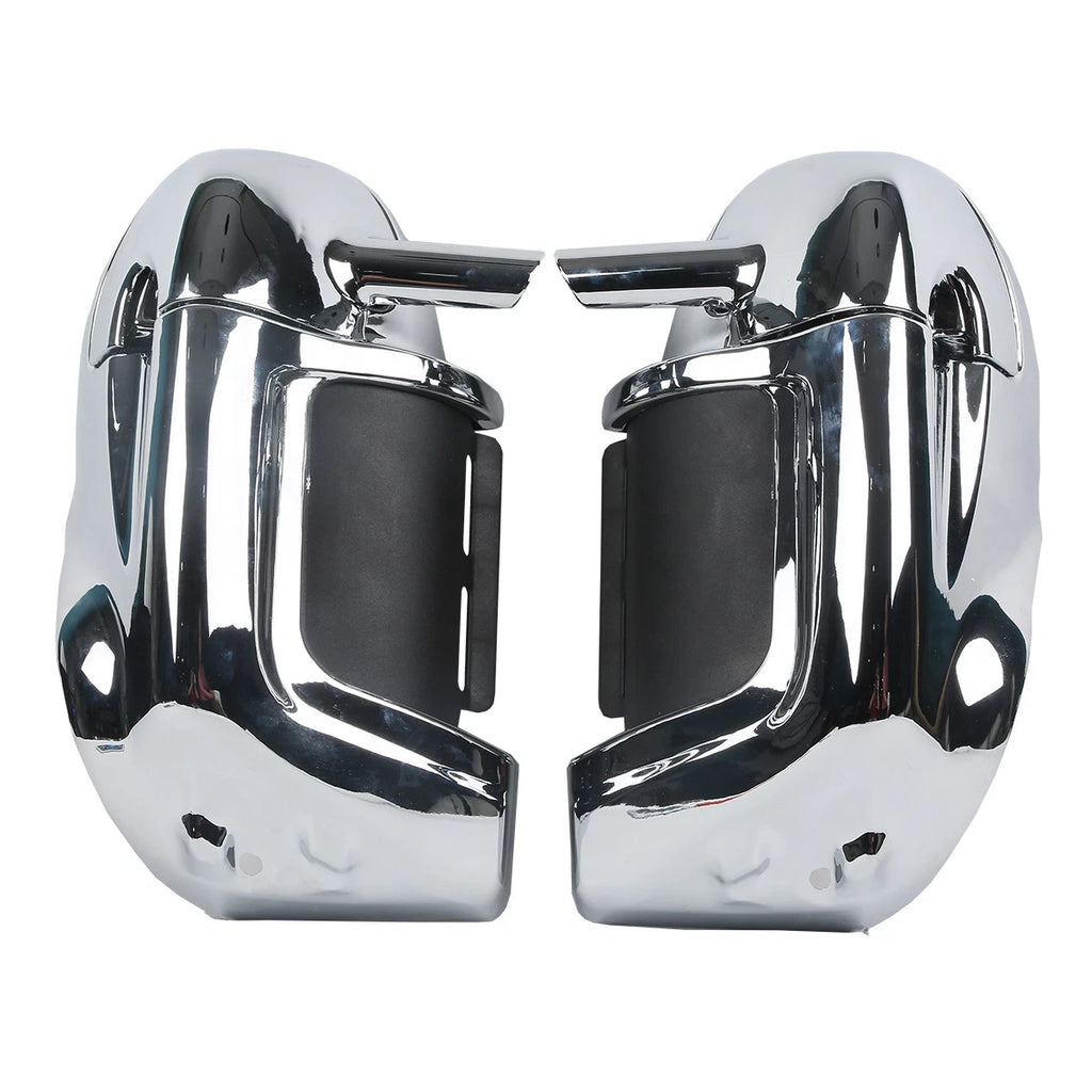 Chrome Lower Vented Leg Fairings for Harley Touring Electra Glide (1983–2013)