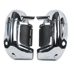 Chrome Lower Vented Leg Fairings for Harley Touring Electra Glide (1983–2013)