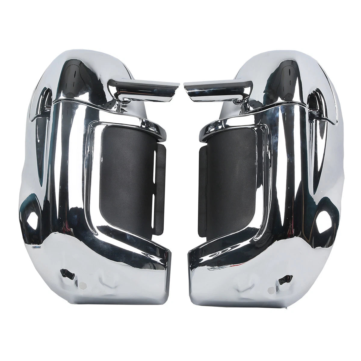 Chrome Lower Vented Leg Fairings for Harley Touring Electra Glide (1983–2013)