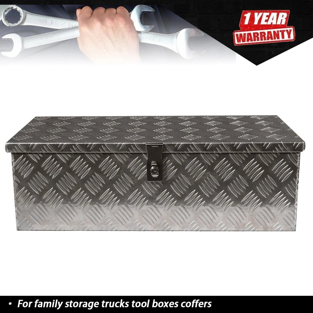 30" Aluminum Underbody Tool Box for Pickup Truck (Fits Most Models)