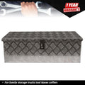 30" Aluminum Underbody Tool Box for Pickup Truck (Fits Most Models)