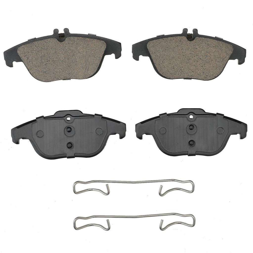 Set of 4 Rear Ceramic Brake Pads for Mercedes-Benz C250 C300 E350 E550 (2010–2015)