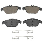 Set of 4 Rear Ceramic Brake Pads for Mercedes-Benz C250 C300 E350 E550 (2010–2015)