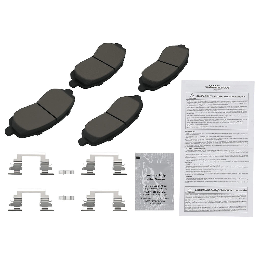 Front Ceramic Brake Pads Kit for Chrysler Sebring (2001-2005)