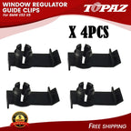 Set of 4 Window Regulator Guide Clips for BMW X5 (2000–2006)
