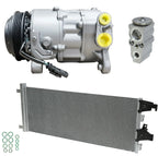AC Compressor Kit With Condenser for GMC Sierra 1500 6.2L (2020–2020)