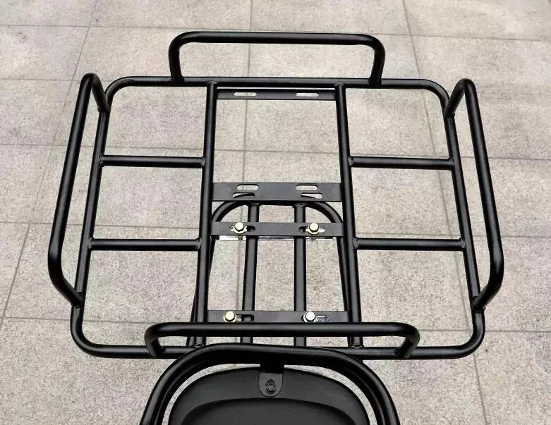 Metal Delivery Rack for Ebike Motorcycle Food Riders