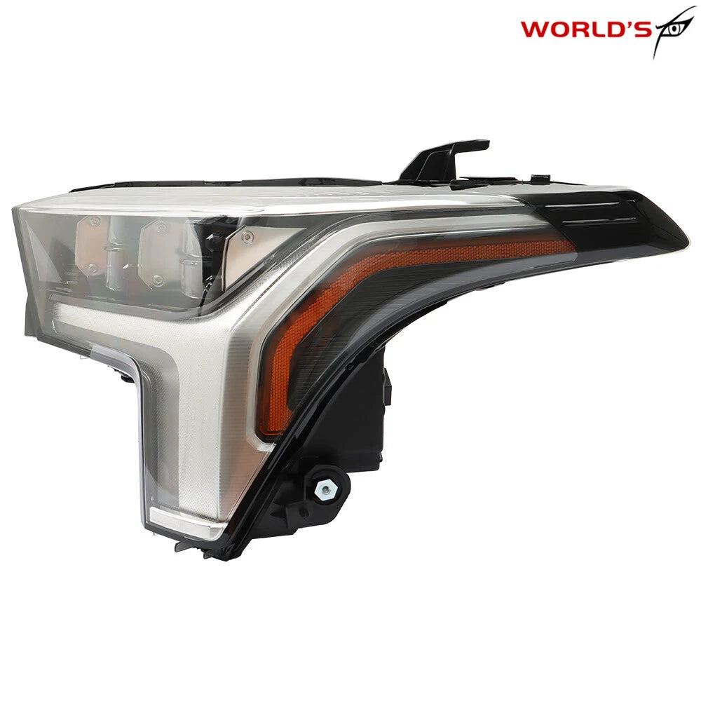Full LED Headlight for Toyota Tundra (2022–2023) Left Side Black