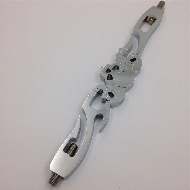 HTTMT Chrome Skull Shift Linkage for Harley Davidson Softail (1993–2017)