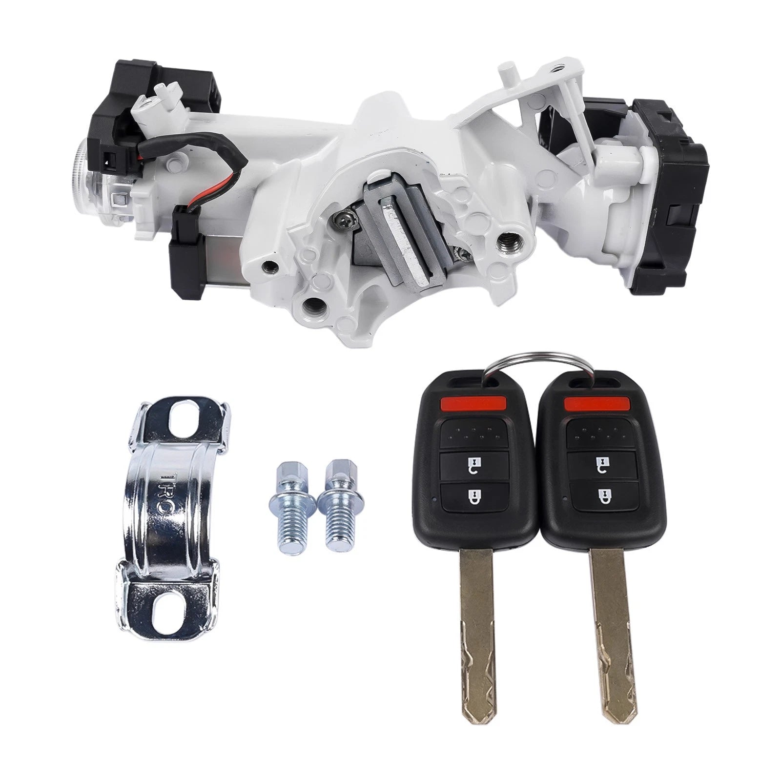 Starter Ignition Lock Switch + 2 Keys for Honda Accord L4 (1990–1993)