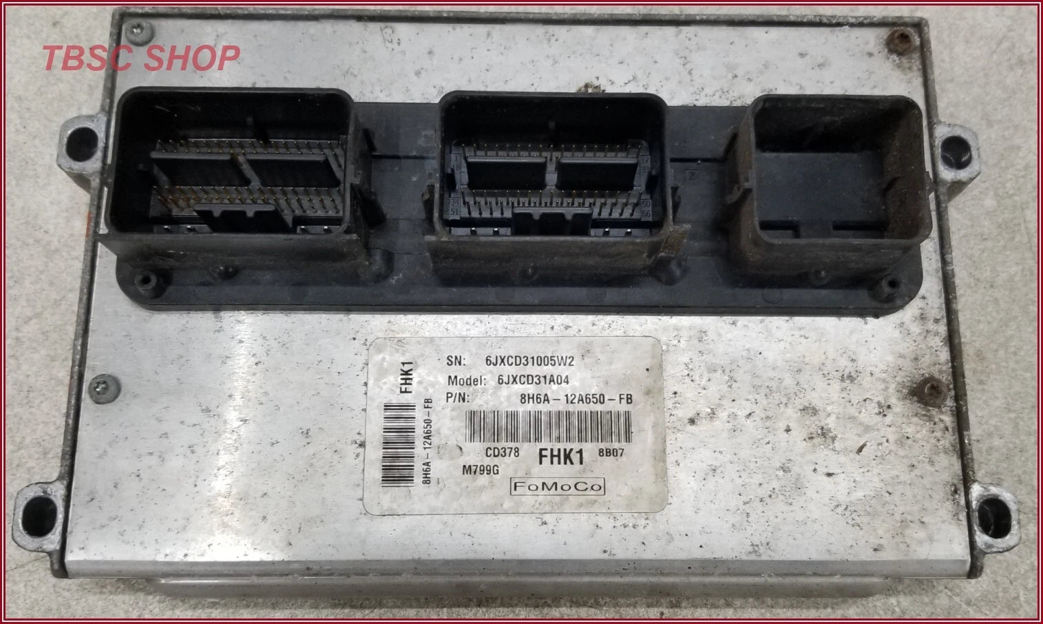 Engine Control Module ECM PCM for Lincoln MKZ (2008–2009) 8H6A-12A650-FB FHK1