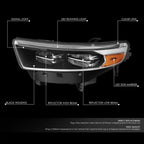 LED Headlight Assembly for Ford Explorer (2020–2024) - Driver Left Side