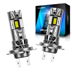 H7 LED Headlight Bulbs Kit for NOVSIGHT (6500K, 18000LM, 90W)
