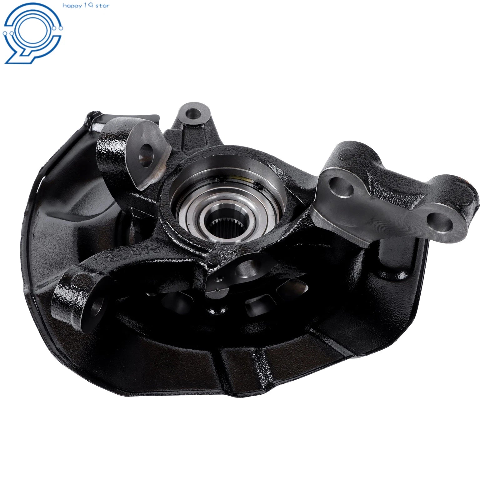 Set of 2 Front Steering Knuckles & Wheel Hub Bearings for Toyota Camry (2007–2009)