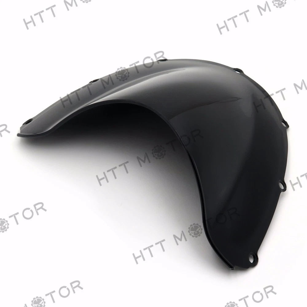 Smoke Black Double Bubble Windscreen for Honda CBR954RR (2002–2003)