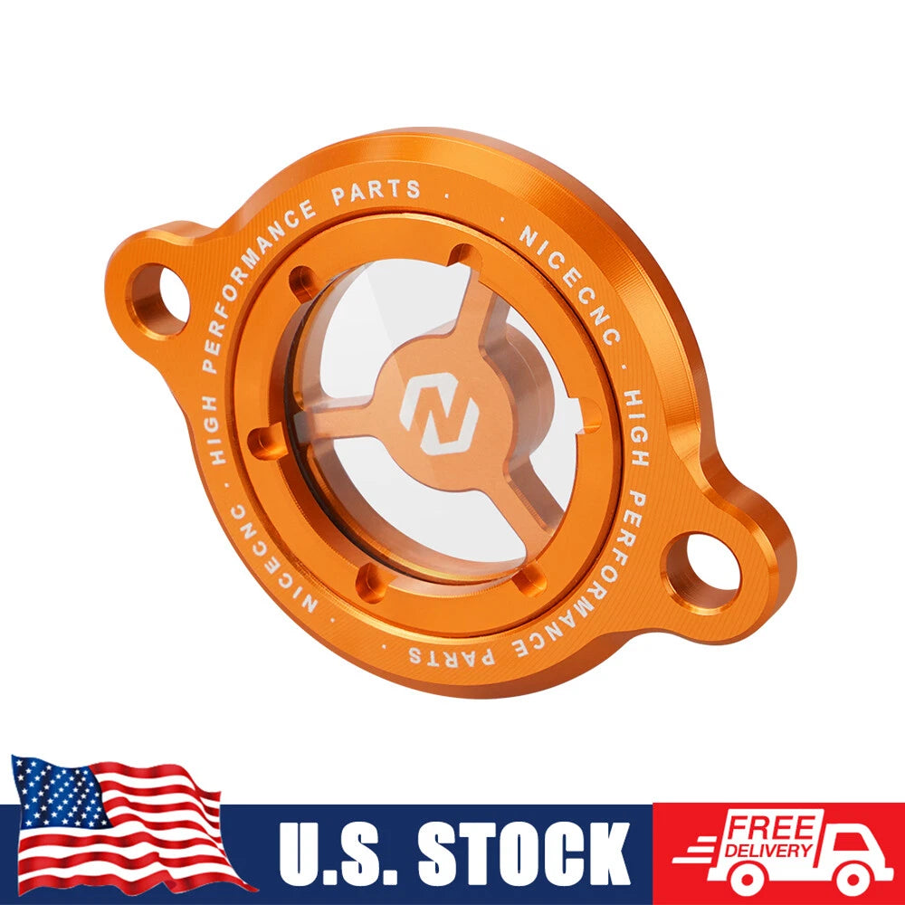 Clear Oil Filter Cap Cover for KTM 390 Duke RC (2016–2023)