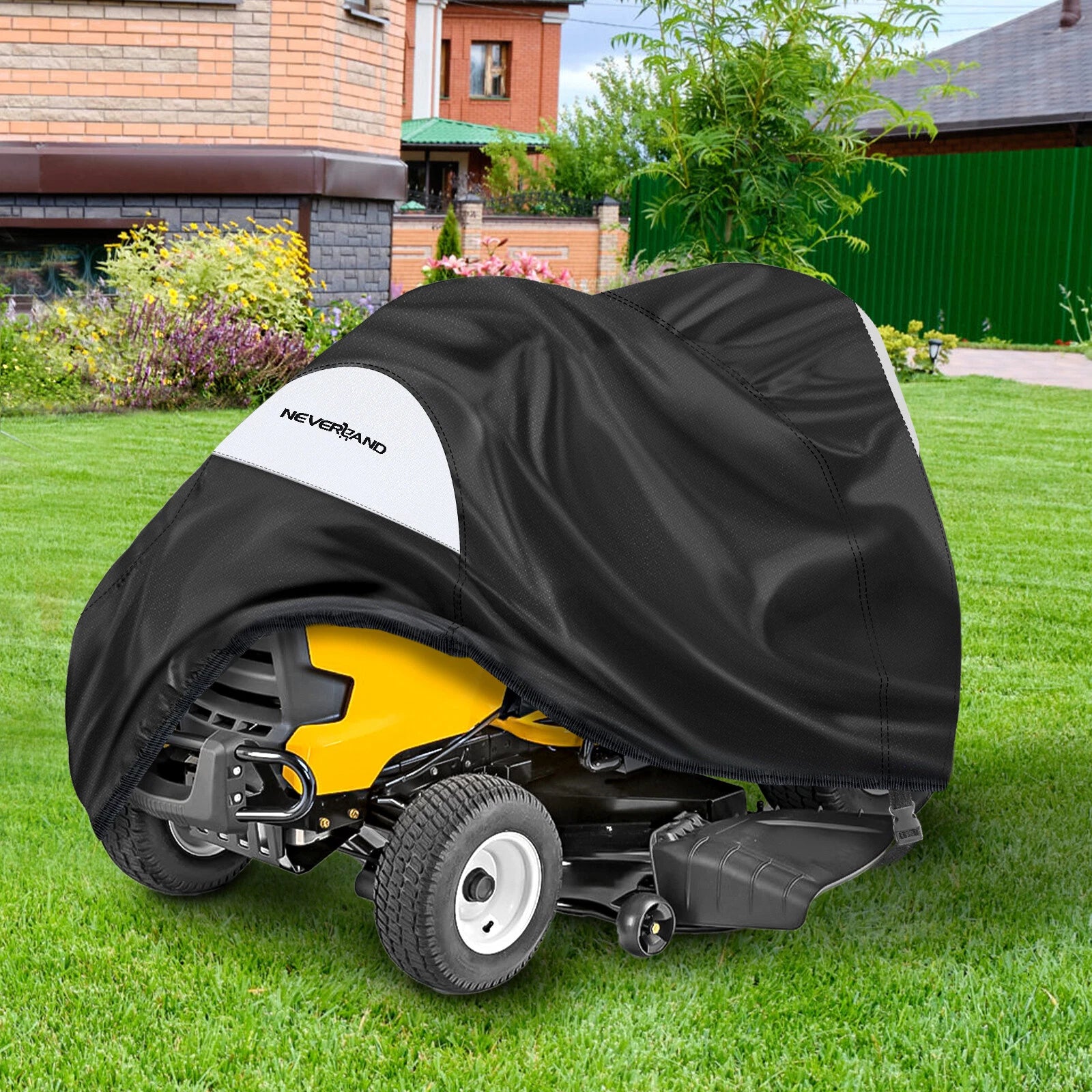 72" Waterproof Lawn Mower Cover for Yard Garden (Fits Most Models)