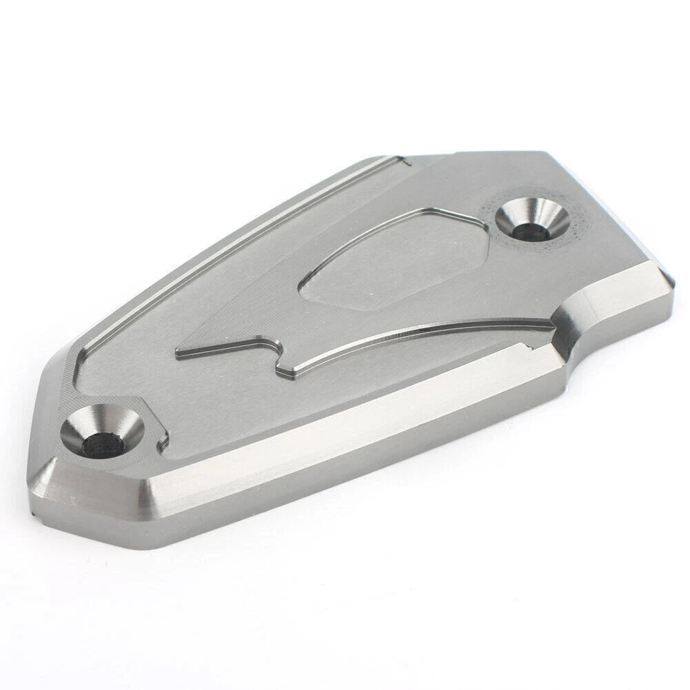 Titanium Front Brake Fluid Reservoir Tank Cap for Kawasaki ER6N Z650 Z900 (2017–2023)
