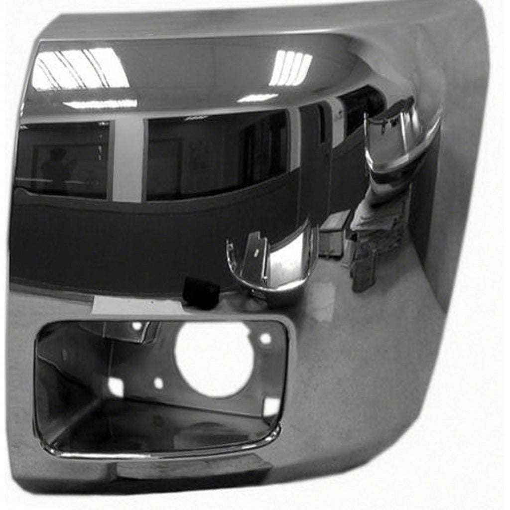 Replacement Chrome Driver Side Front Bumper End for See Compatibility Chart
