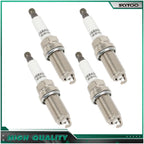 Set of 4 Iridium Spark Plugs for Mitsubishi Lancer Outlander (2004–2006)