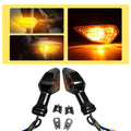 2X Amber Turn Signal Indicator Lights for Kawasaki Z125 Z125PRO Z250 (2017–2020)