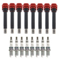 Set of 8 Ignition Coils & NGK Ruthenium HX Spark Plugs for Audi A6 Quattro, Q7, S5 V8