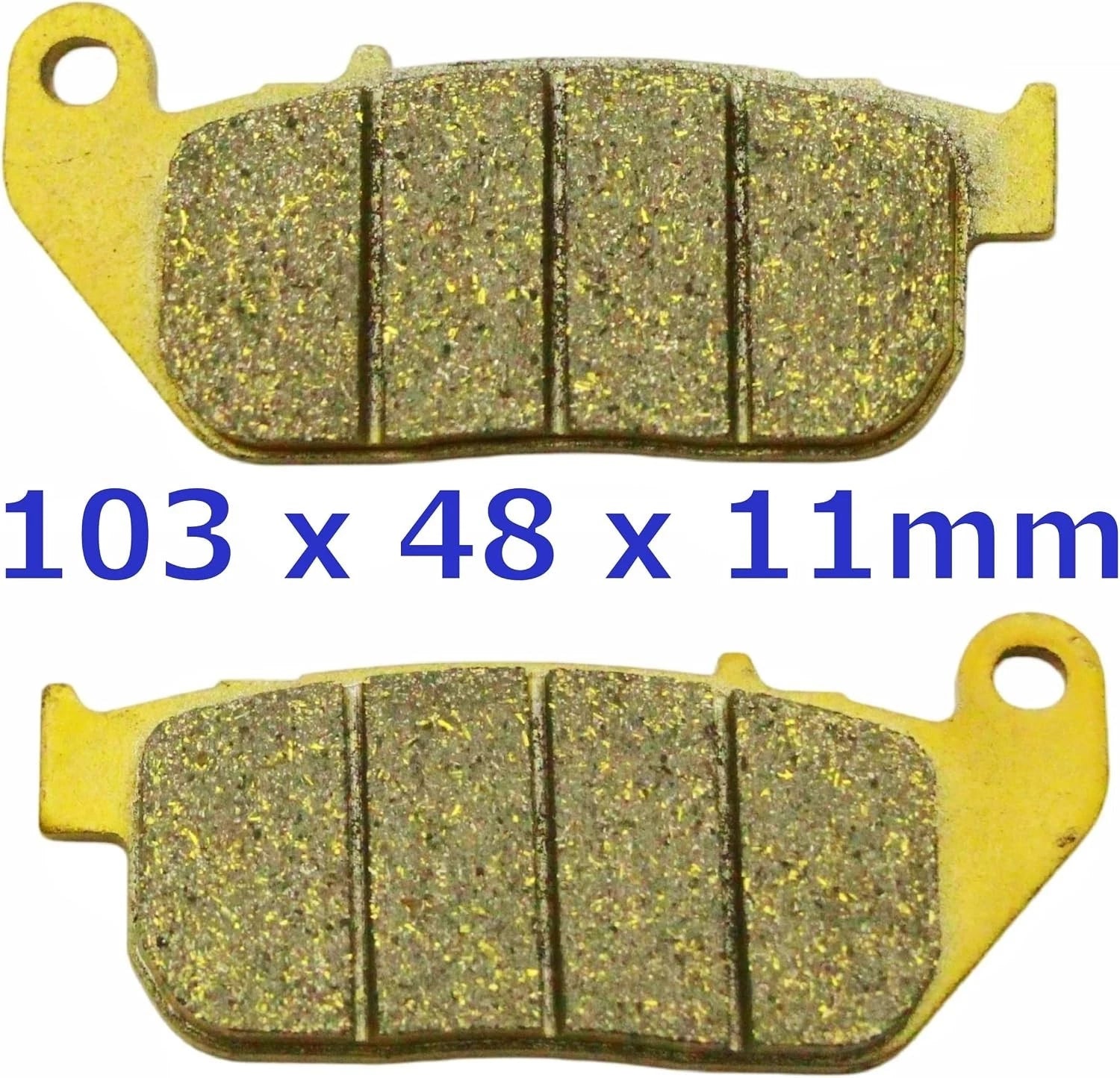 Front & Rear Brake Pads for Harley Davidson XL 1200 L Sportster (2004–2011)