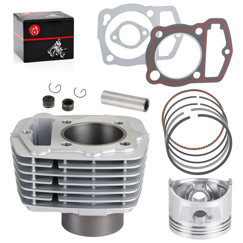 63mm STD Cylinder Piston Top End Rebuild Kit for Honda XR200 XR200R XL200R (1986–2002)