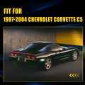 Smoke White LED Rear Side Marker Light Lamps for Chevrolet Corvette C5 (1997–2004)