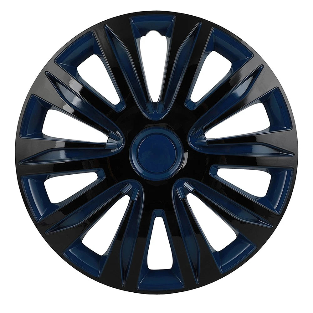 Set of 4 Snap On Full Hub Caps Wheel Covers for Universal 15" R15 Tire
