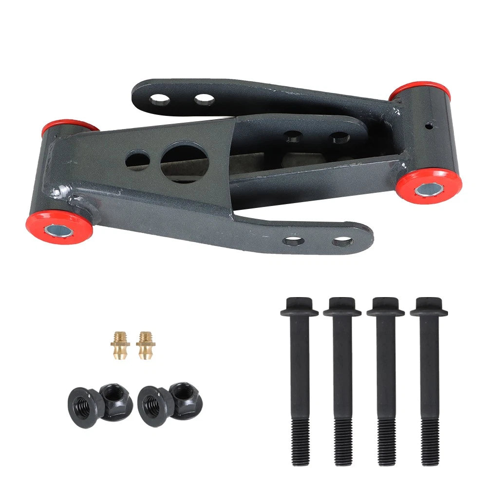 2" Adjustable Rear Lift Shackles for Jeep Cherokee XJ (1984–2001)
