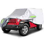 1x Waterproof Car Cover for Jeep Wrangler CJ YJ TJ (1987–2019)