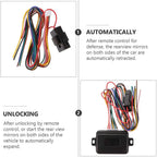 Folding Side Rear View Mirror Closer System for Auto Car