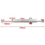 Steering Damper for Universal Applications (373mm, Reversed)