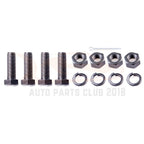 Set of 4 Front Steering Ball Joints Tie Rods Idler Arm for Nissan Pickup (1995–1997)