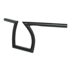 1" Black Z Bars Handlebars for Harley Choppers Bobber Custom