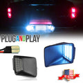 Ice Blue LED Rear Bumper License Plate Light for Chevy Colorado/GMC Canyon (2004–2012)