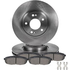 Front Disc Brake Rotors & Ceramic Pads Set for Kia Forte Koup (2010–2013)