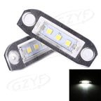 LED Rear License Plate Light for Volvo XC70 V50 C70 V70 XC60 (2001-2016)
